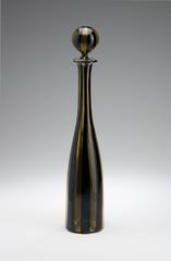 Fulvio Bianconi per Venini, Bottiglia "A Fasce Verticali", circa 1960