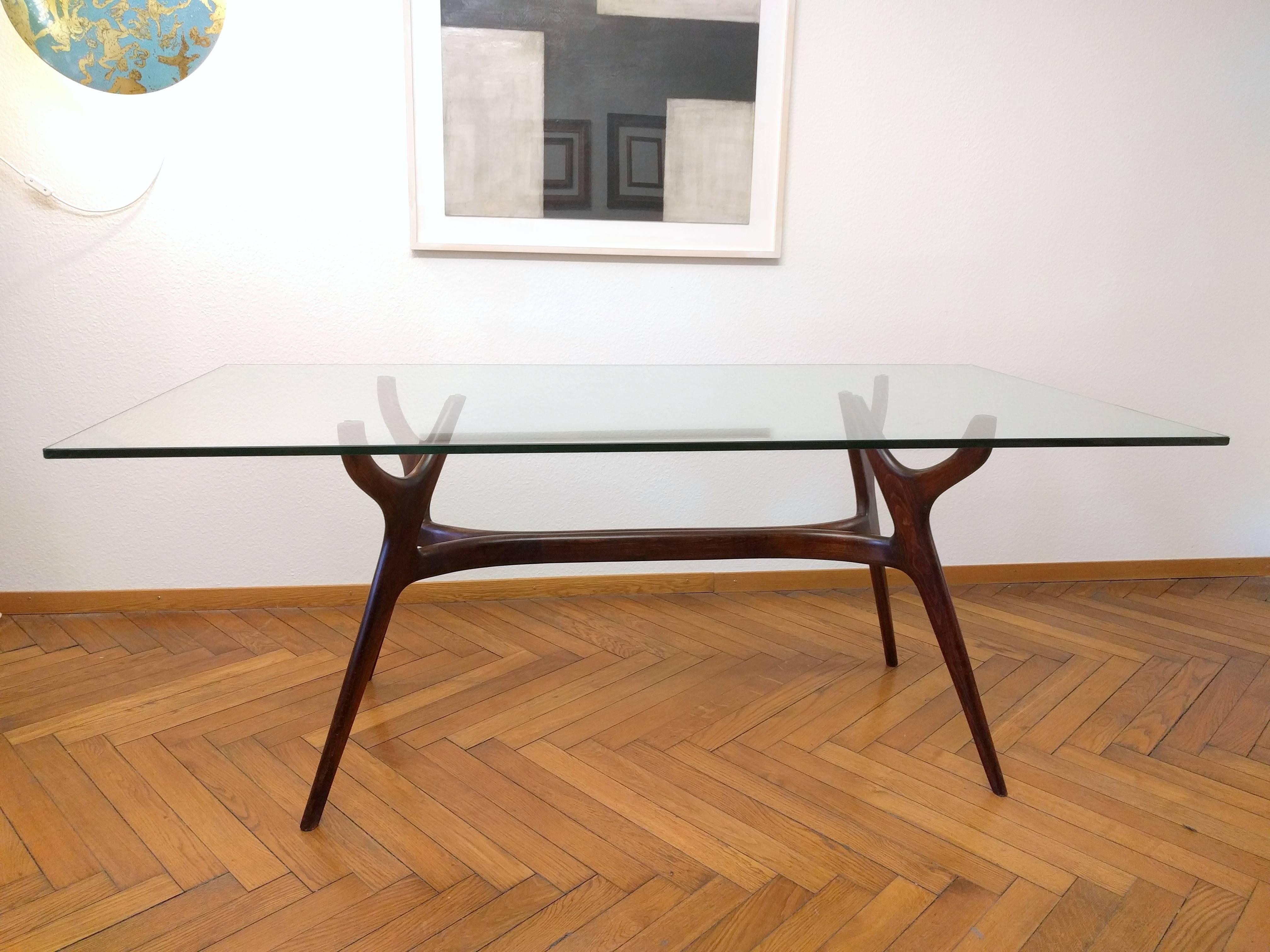 Beautiful Table Designed by Ico Parisi Made by Palisander, 1960 In Excellent Condition For Sale In Bern, CH