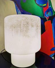 Very Beautiful Signed Alfredo Barbini Murano Lamp, 1970