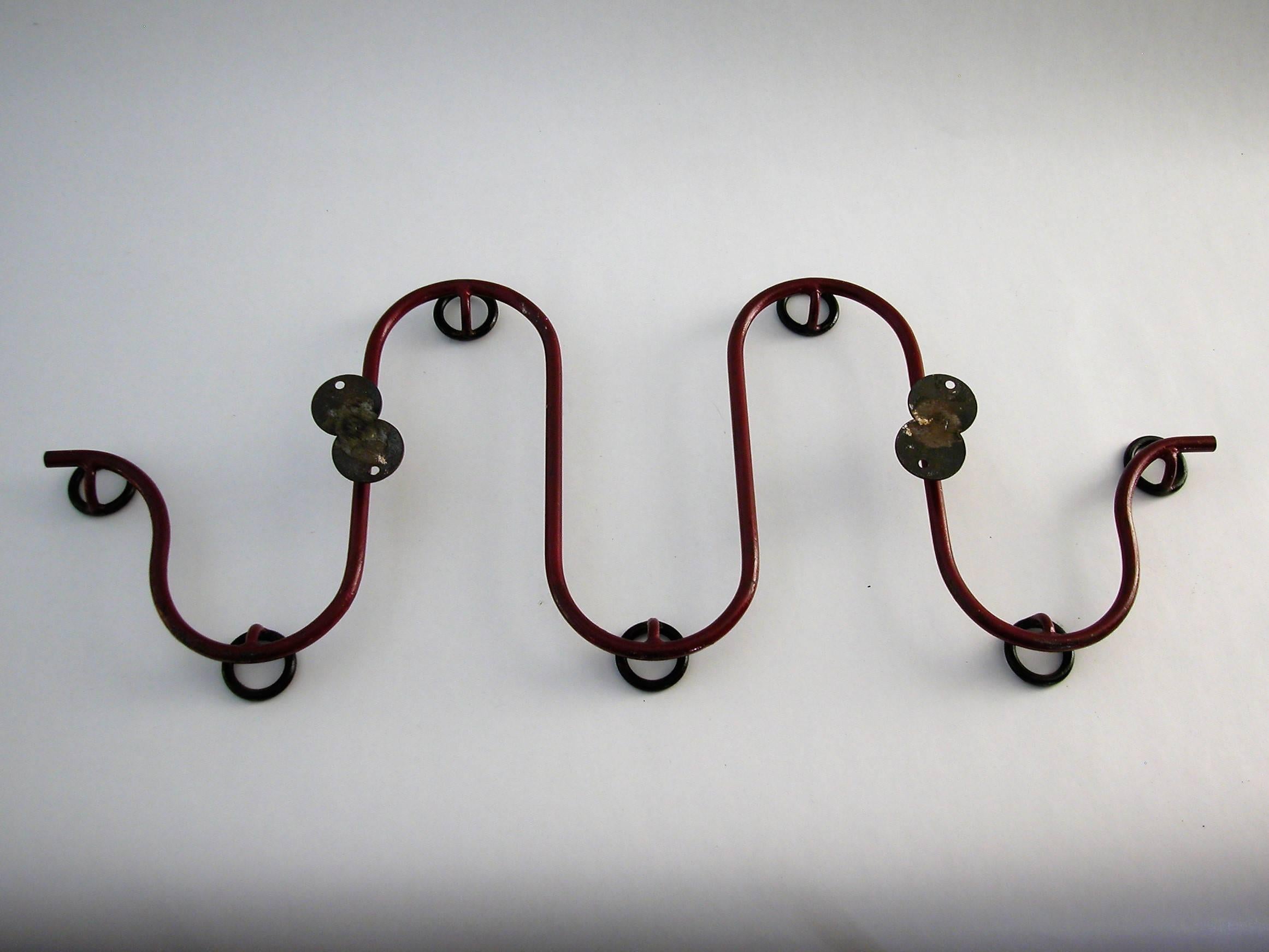 Very Rare Coat Rack Attributed to Jean Royère, circa 1950 In Good Condition For Sale In Bern, CH