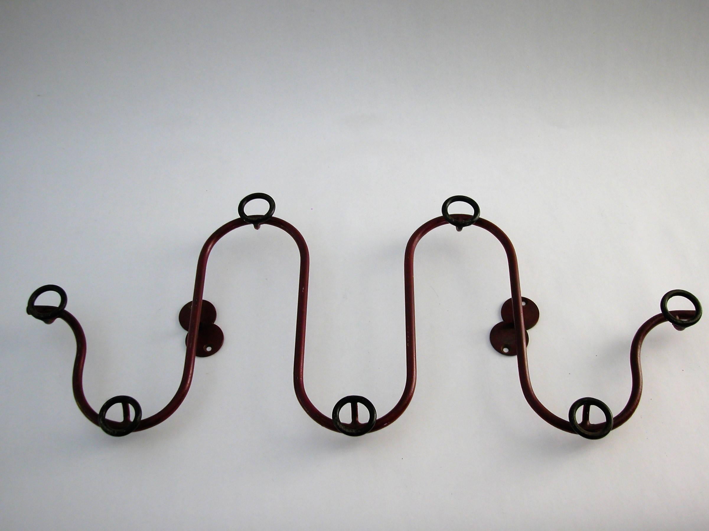 20th Century Very Rare Coat Rack Attributed to Jean Royère, circa 1950 For Sale
