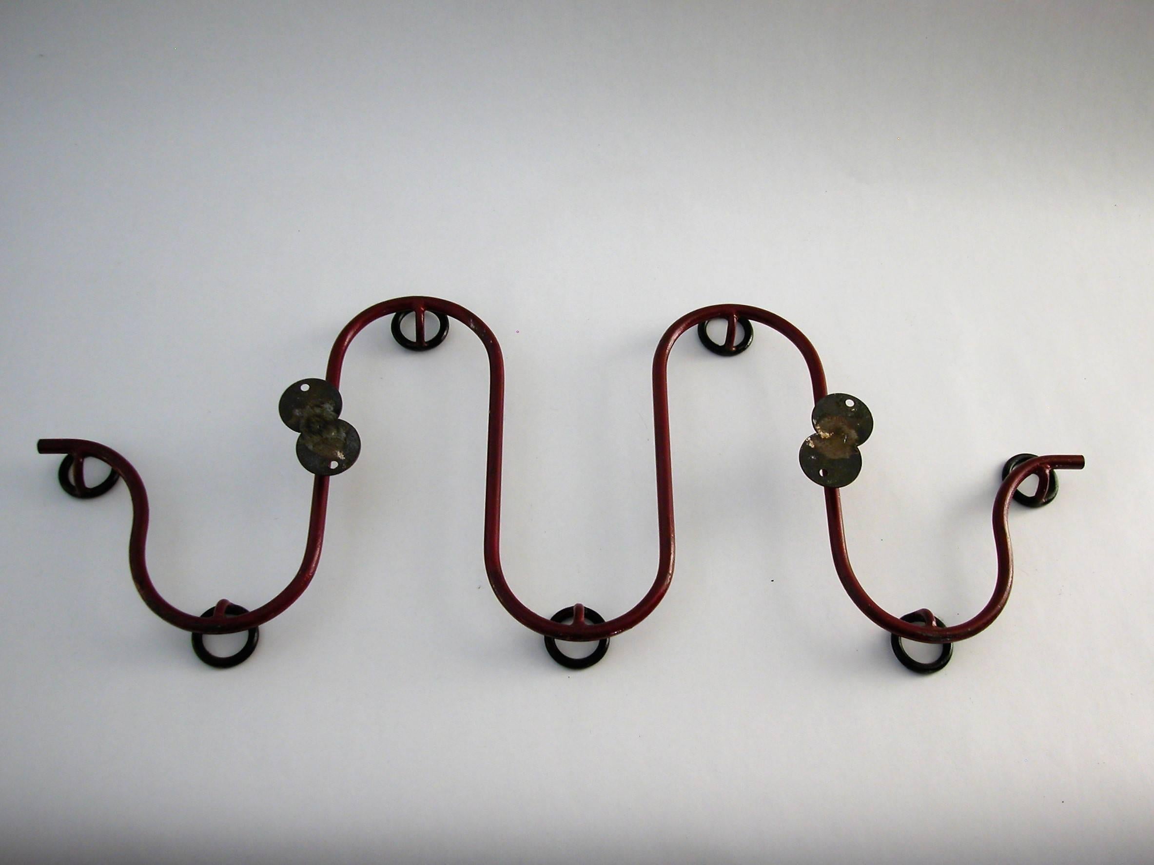 Very Rare Coat Rack Attributed to Jean Royère, circa 1950 For Sale 4