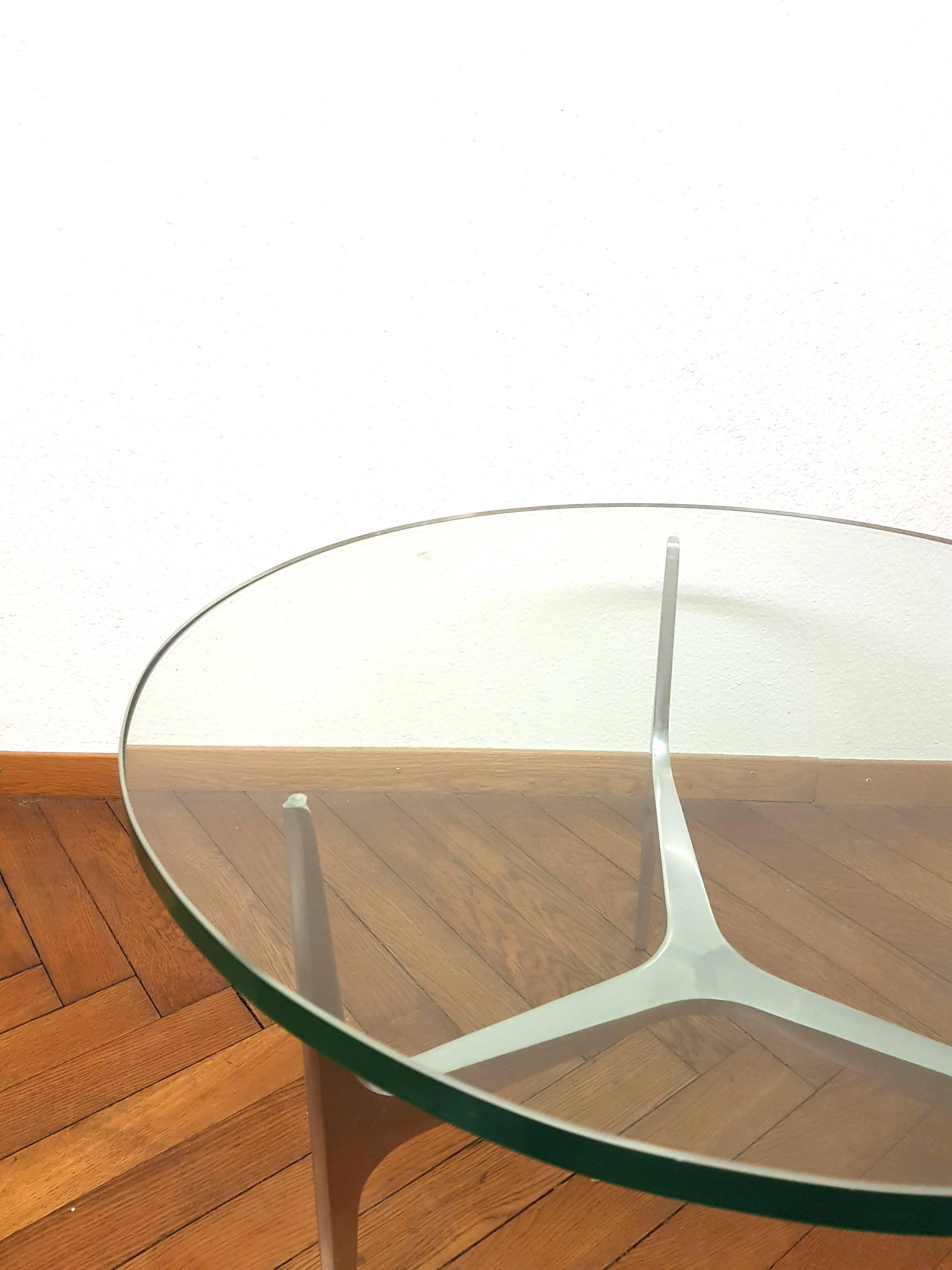 20th Century Mid-Century Coffee Table, Knut Hesterberg 'Designer' for Ronald Schmitt, Germany For Sale