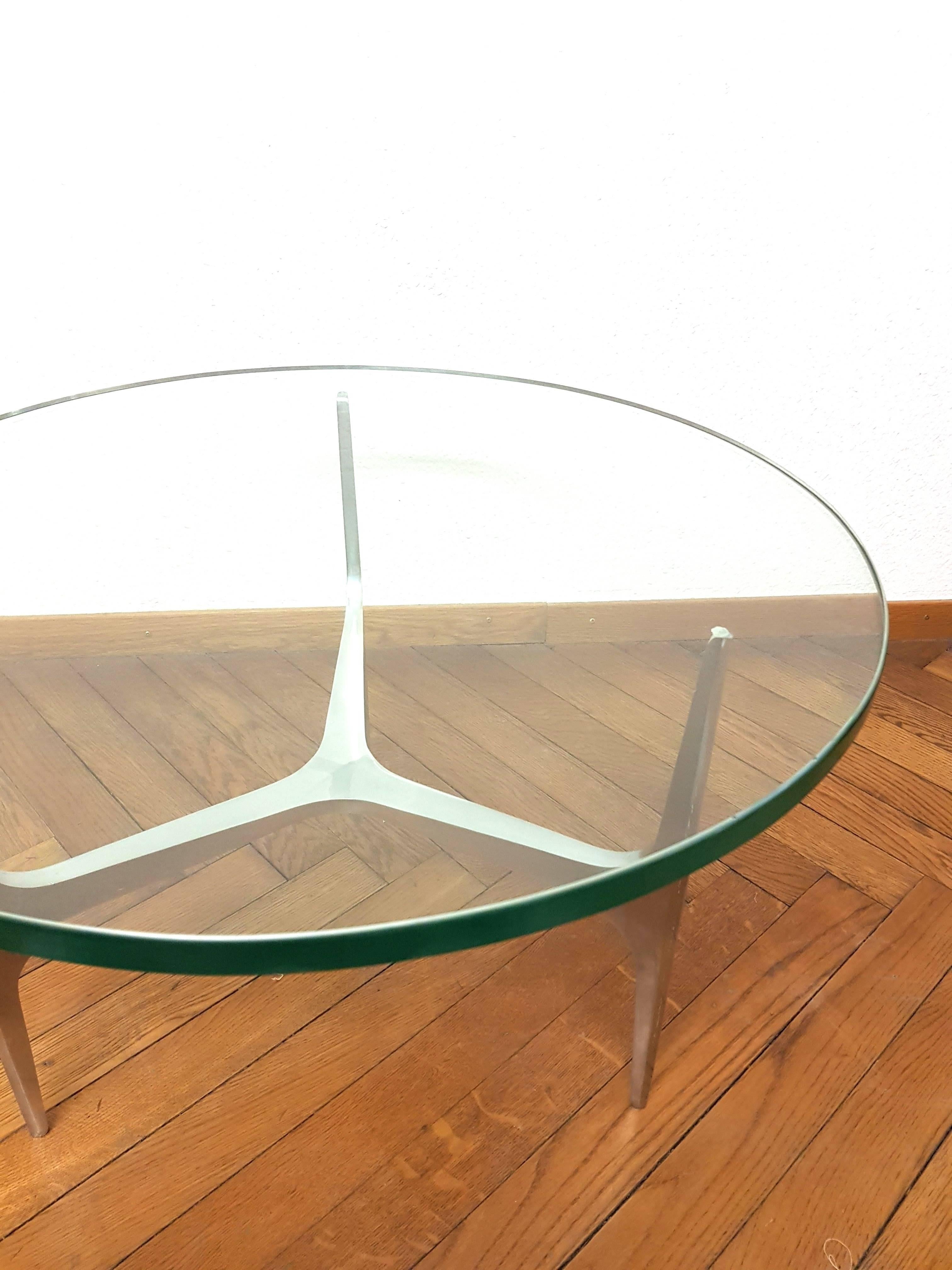Mid-Century Coffee Table, Knut Hesterberg 'Designer' for Ronald Schmitt, Germany For Sale 3