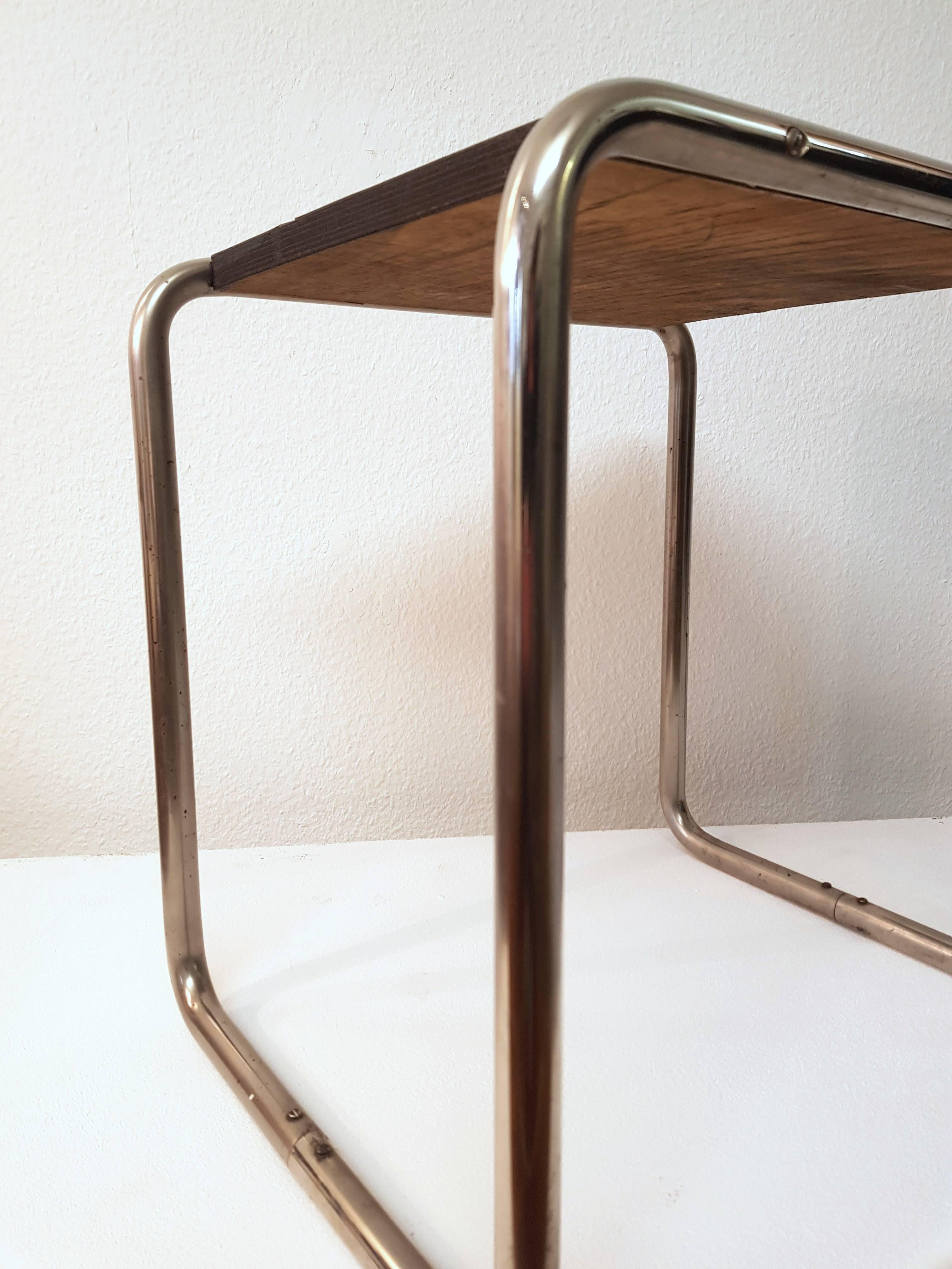 Very Early Marcel Breuer B9 Table, Standardmöbel GmbH Berlin, 1927, Bauhaus For Sale 1