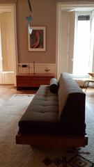 L07 Bench Bed Pierre Chapo in French Elm from 1968