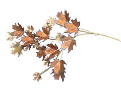 Curtis Jere Maple Leaf Wall Sculpture