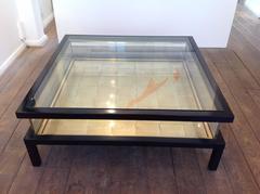 Maison Jansen Sliding Coffee Table