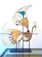 Curtis Jere Peacock Sculpture