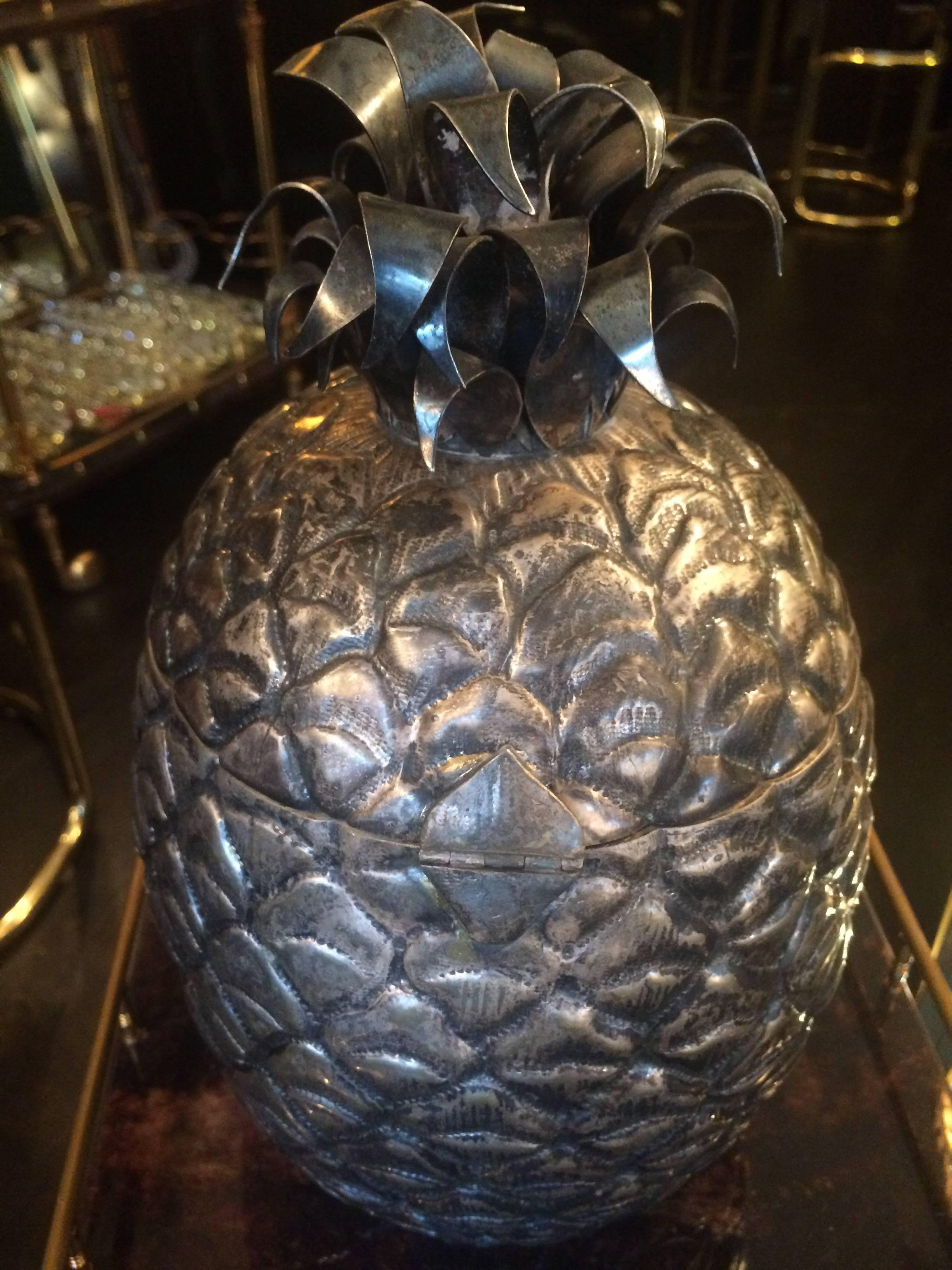 Large Pineapple Ice Bucket or Cooler In Good Condition In London, GB