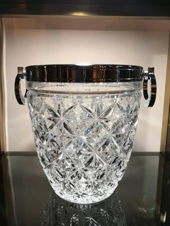 Stunning Cut Crystal Champagne Bucket