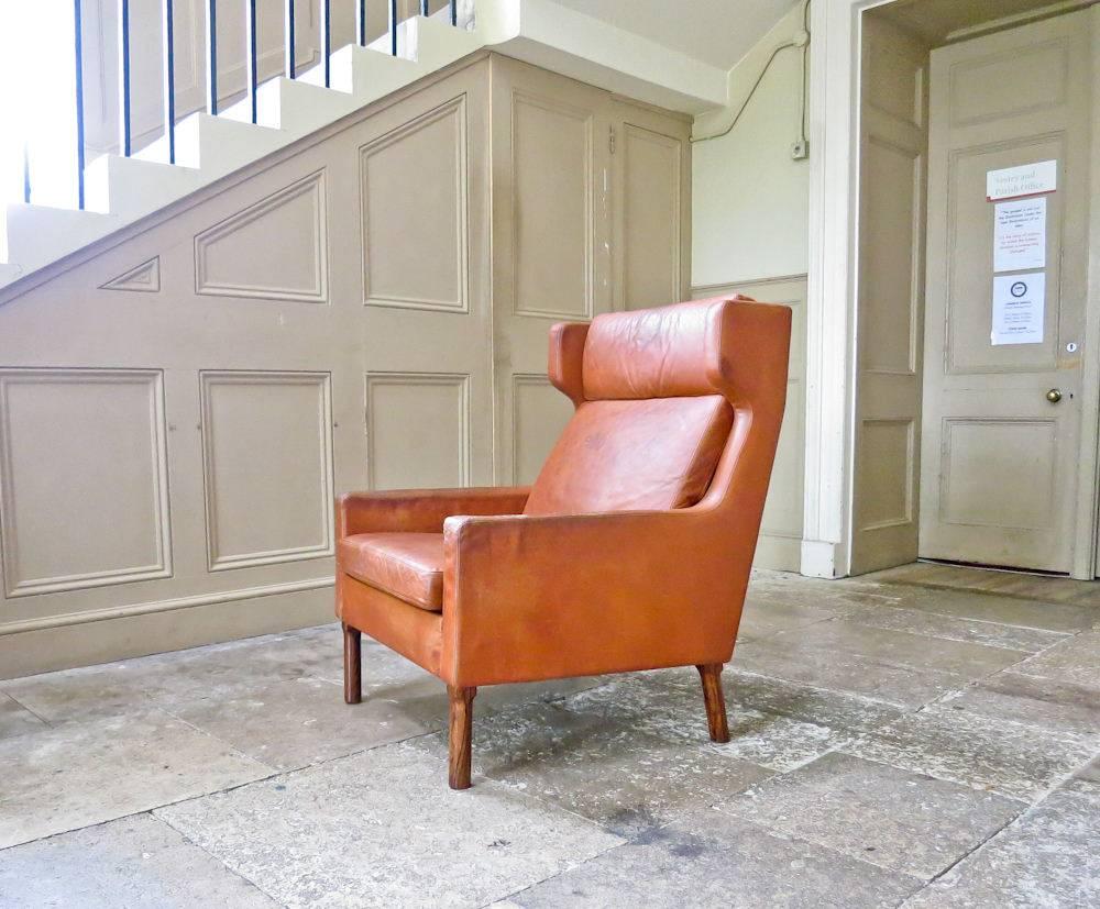 Arne Vodder Lounge Chair for Fritz Hansen, Danish, 1960s 3