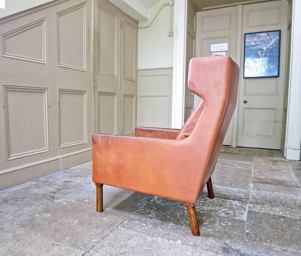 Arne Vodder Lounge Chair for Fritz Hansen, Danish, 1960s In Excellent Condition In London, GB
