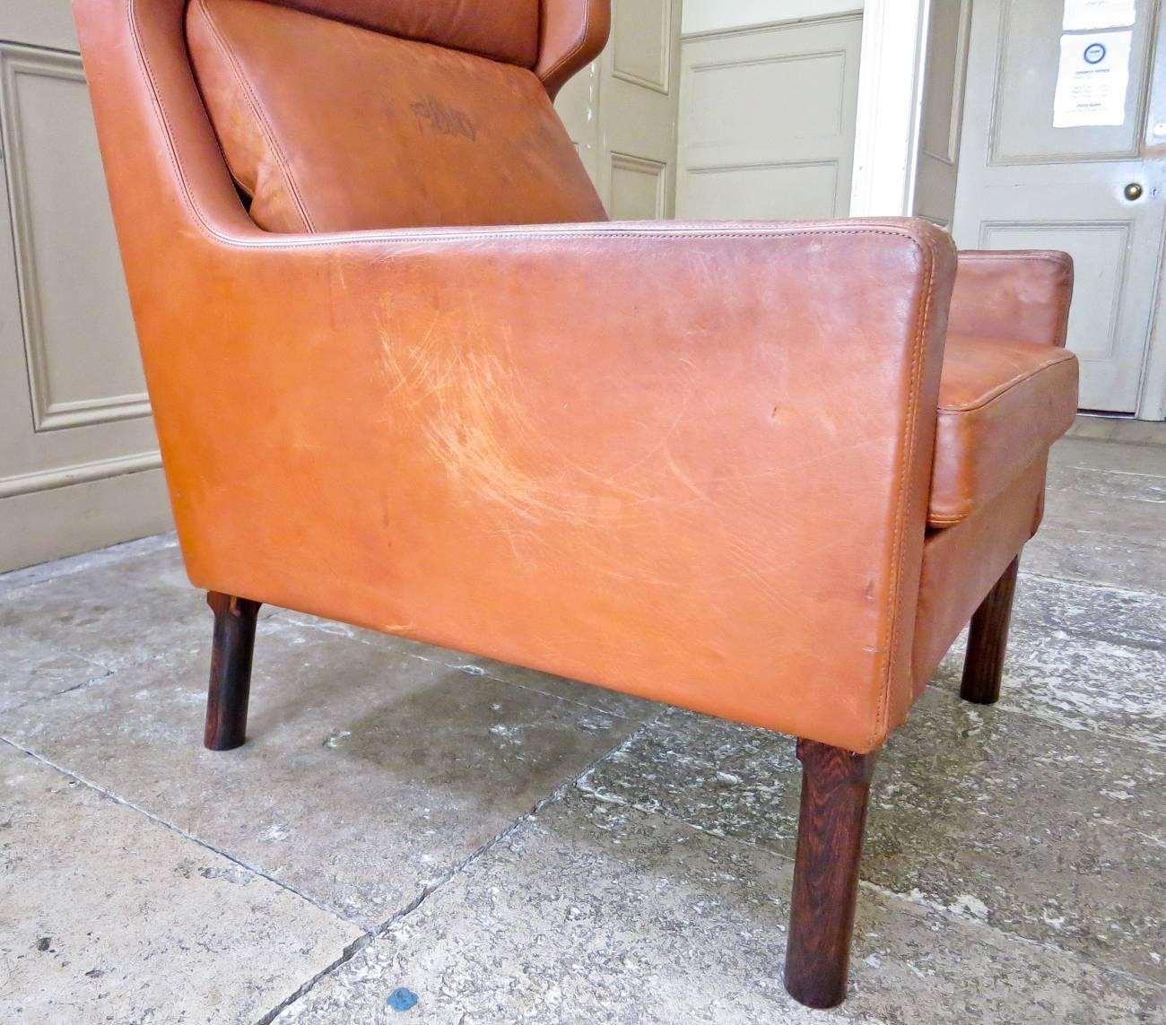 Arne Vodder Lounge Chair for Fritz Hansen, Danish, 1960s 1