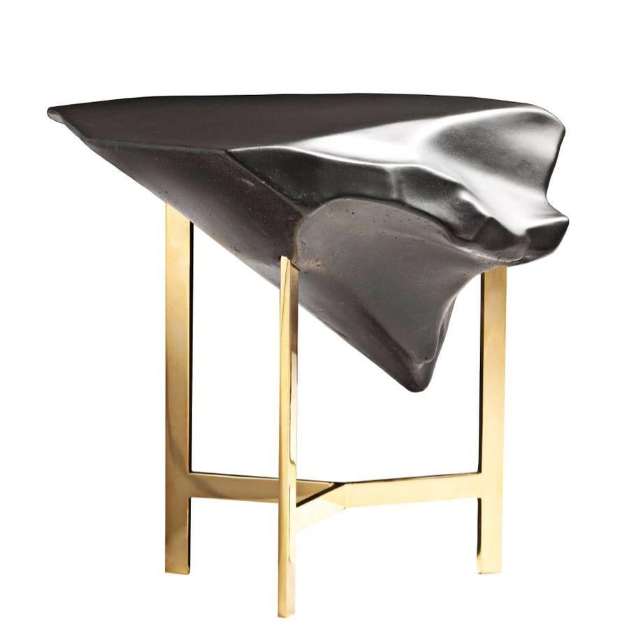 Side Table Basalt Model by Fredrikson Stallard for Driade, Italy