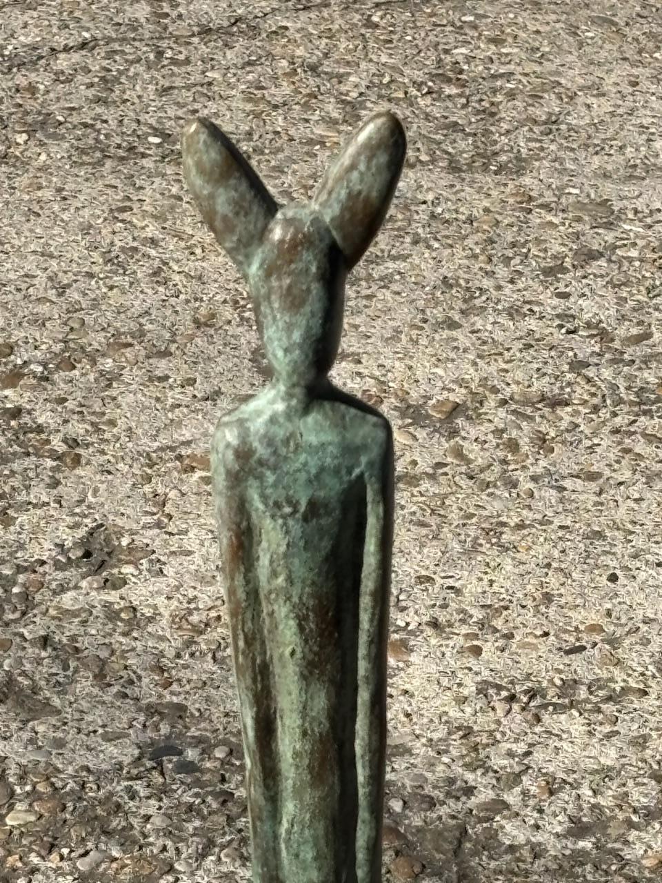 Bronzo Coppia di sculture Uomini Topo di Andrea Branzi in vendita