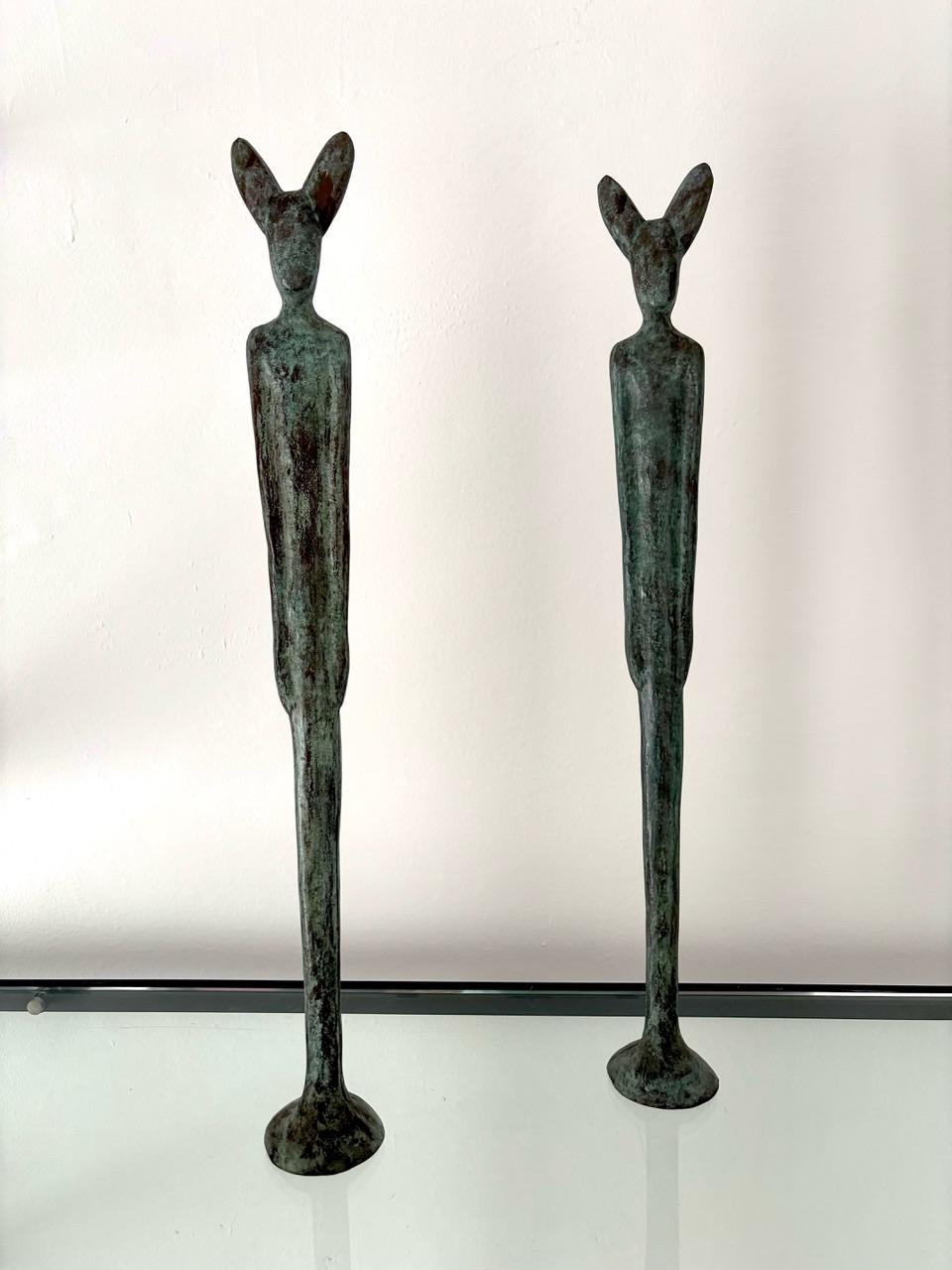 Coppia di sculture Uomini Topo di Andrea Branzi In condizioni ottime in vendita a Milan, Italy