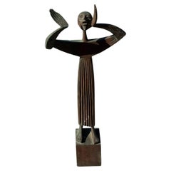 Bronze sculpture of San Francesco by Giovanni Ferrabini