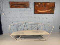 Khaima Metal Sofa by Patrick Norguet for Driade, Contemporary Design