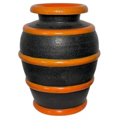 Ceramic Vase by Nicolay Diulgheroff, MGA Mazzotti, Italy, 1940, 35cm