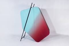 Hidalgo Vertical Sideboard by Driade, Curved Plywood Design