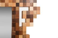 Low Res Frame Reloaded Mirror by Diego Zanella for  Superego Editions, Italy