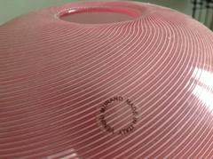 Italian Murano Glass Vase Simira Model by Alessandro Mendini for Venini.