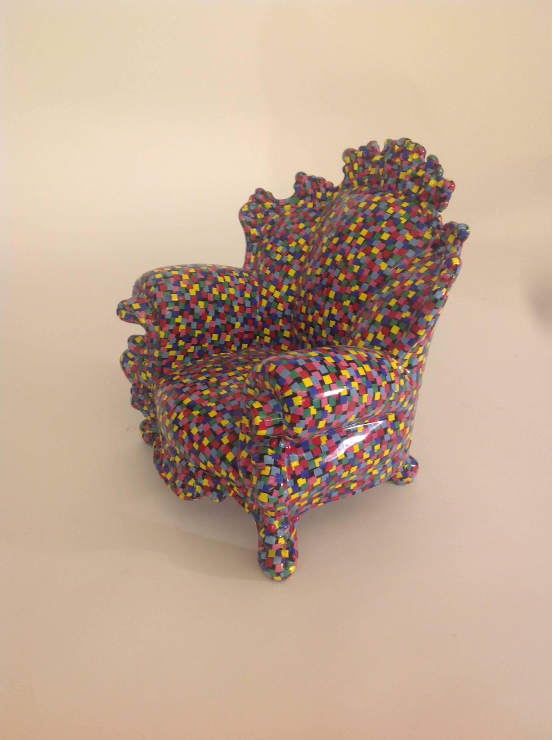 Moderno Scultura in ceramica Proust Model di Alessandro Mendini per Superego Editions in vendita
