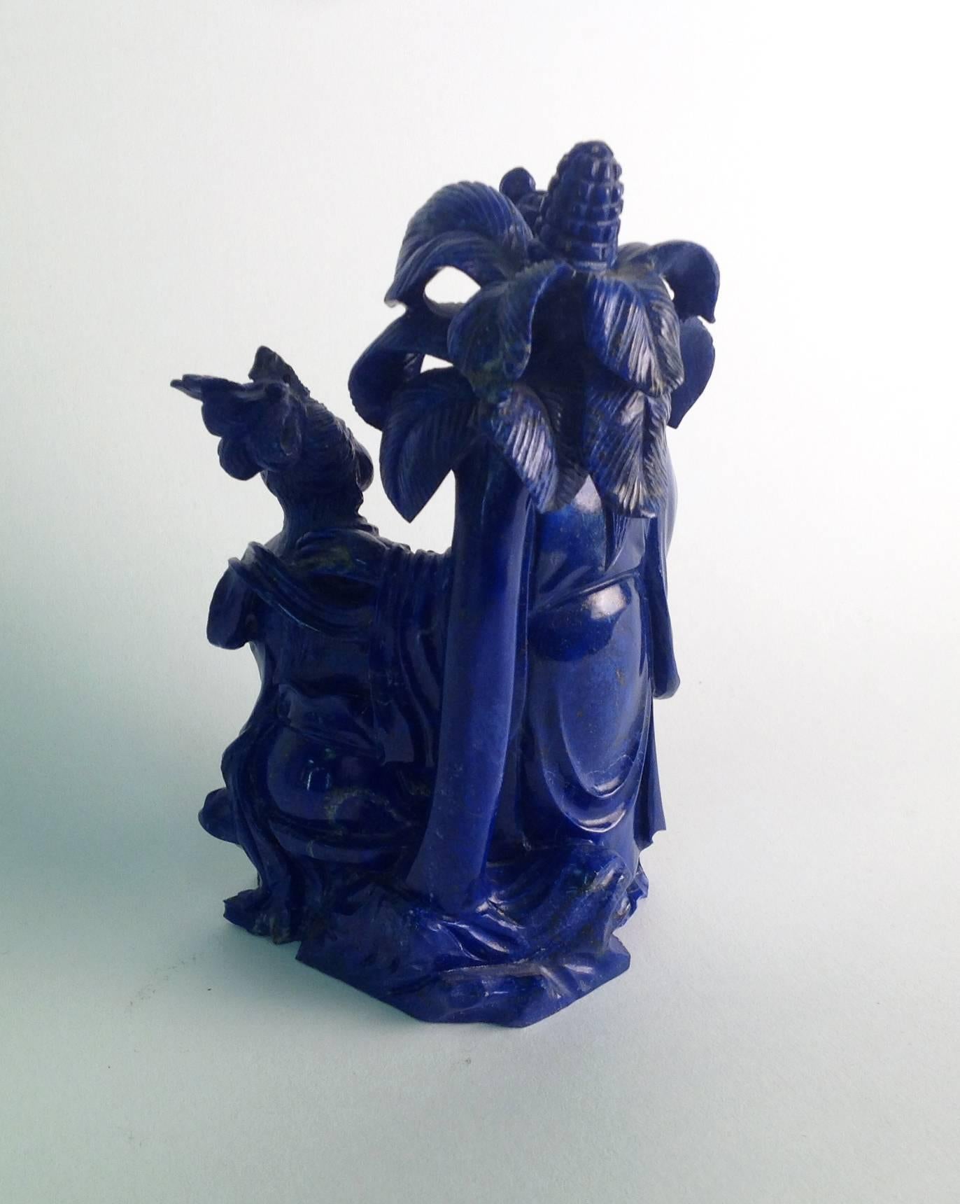 20th Century Beautiful Lapis Lazuli Sculpture