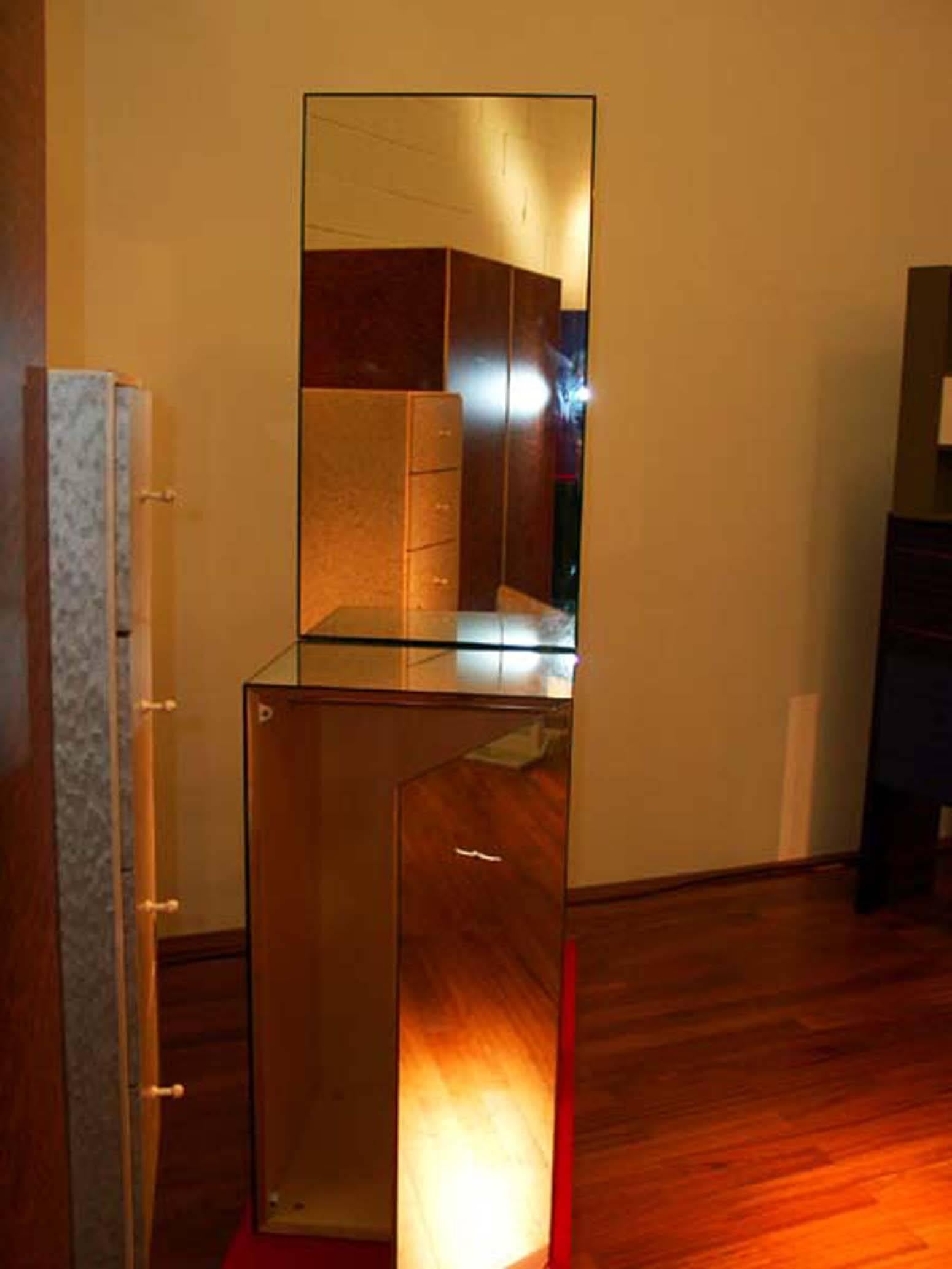 Modern Ettore Sottsass, Cabinet, Limited Edition, Oak Design Edizioni, Italy
