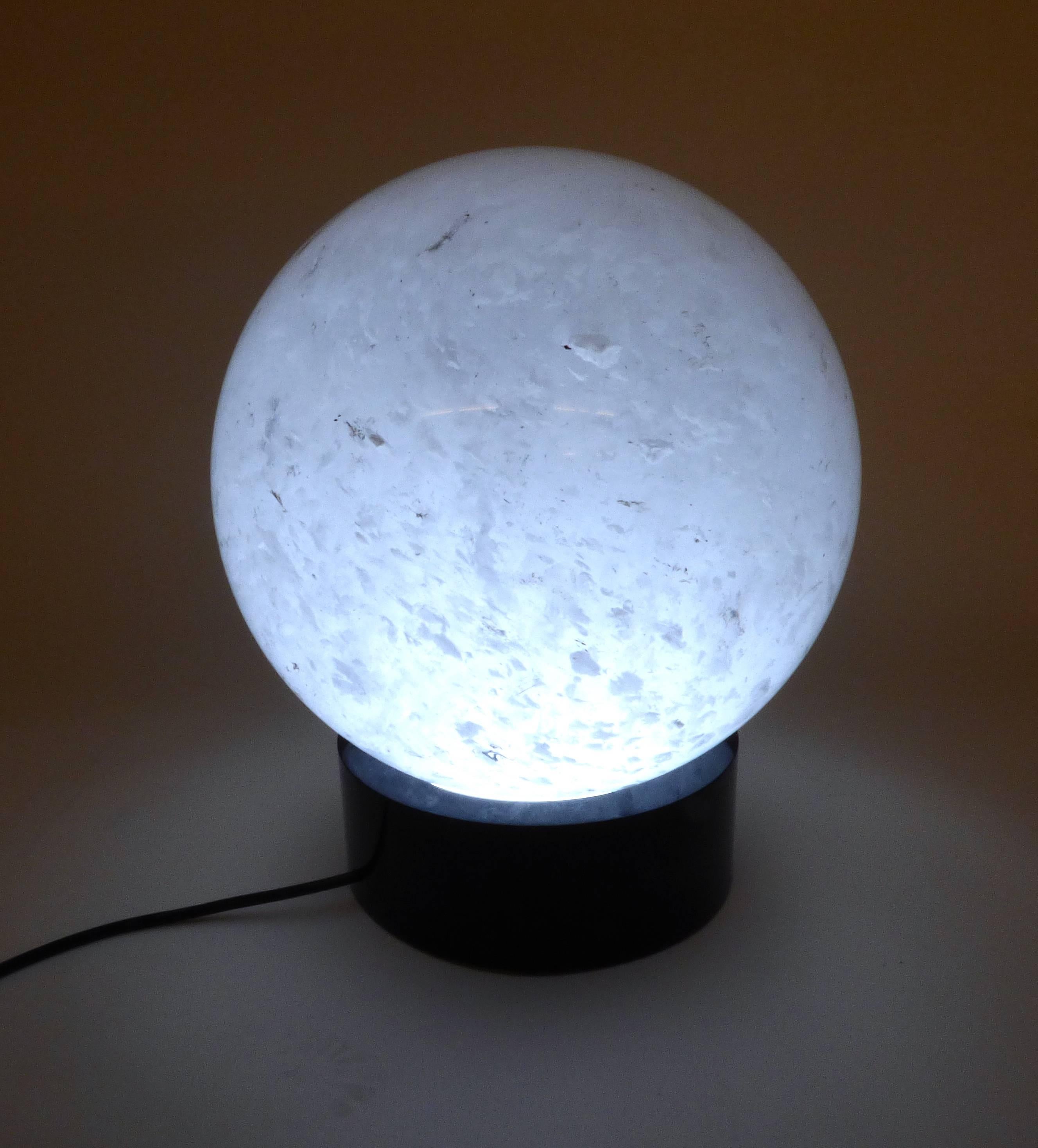 Modern Table Lamp Moon Model by Studio Superego, Italy. Unique Piece. For Sale