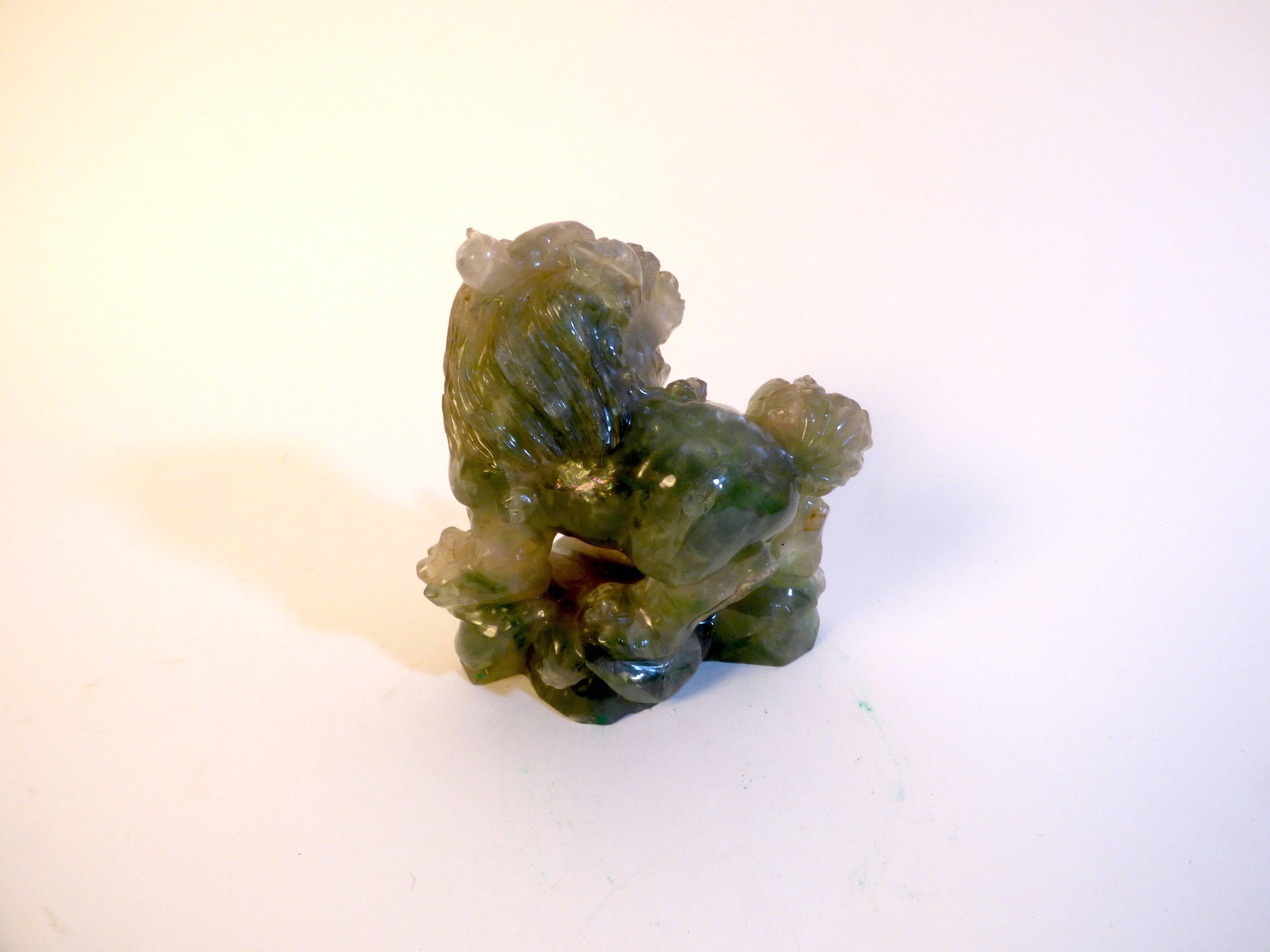 Beautiful Carved Fluorite Sculpture In Excellent Condition In Milan, Italy