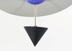 Vico Magistretti, Chandelier Model Saturno, Venini, Out Production, Italy