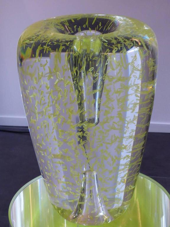 Andrea Branzi Sciami Plexiglass Vase Prototype Metea Italy