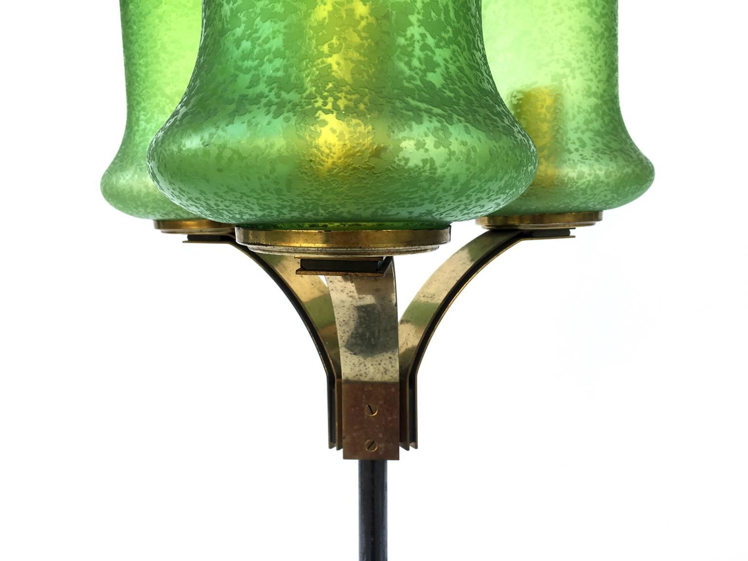 Brass Mid-Century Modern  Floor Lamp Attributed to Ignazio Gardella For Sale