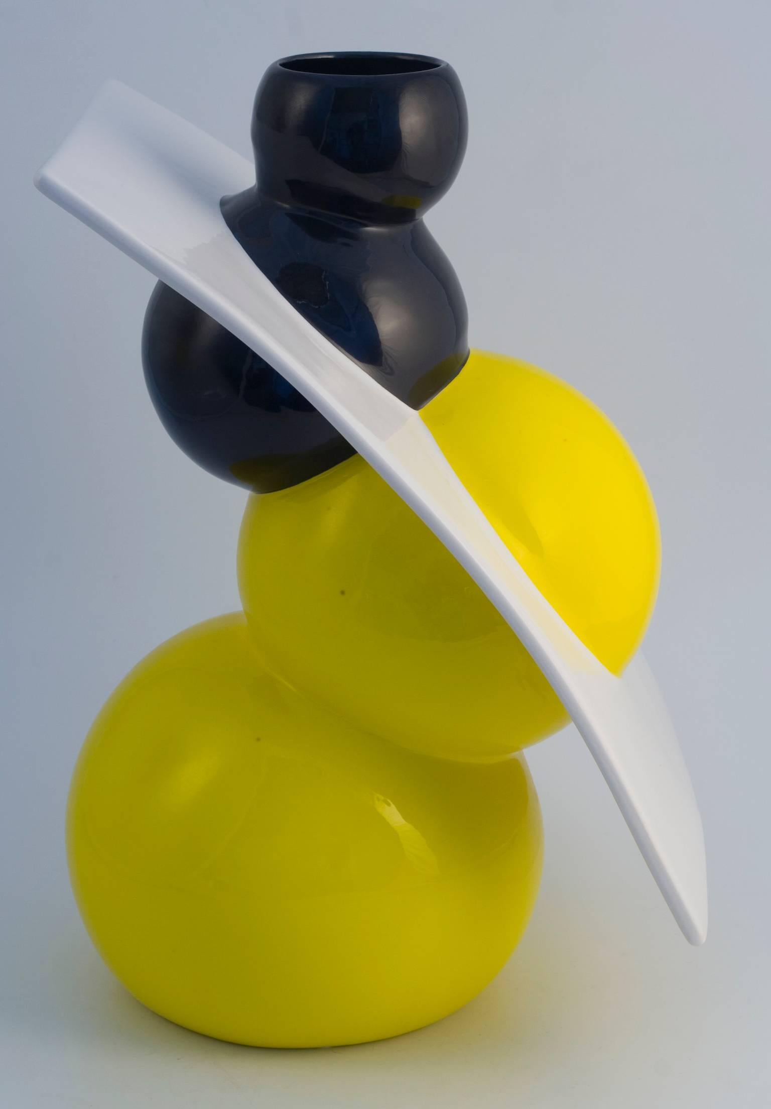 Keramikvase Modell C ABC Kollektion von Alessandro Mendini für Superego Editions (Moderne) im Angebot