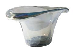 Italian Murano Glass Vase Elmetto Model by Seguso.