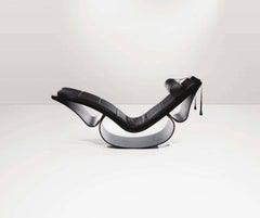 Oscar Niemeyer, "Rio" Chaise Longue, Produzione Fasem, Italy