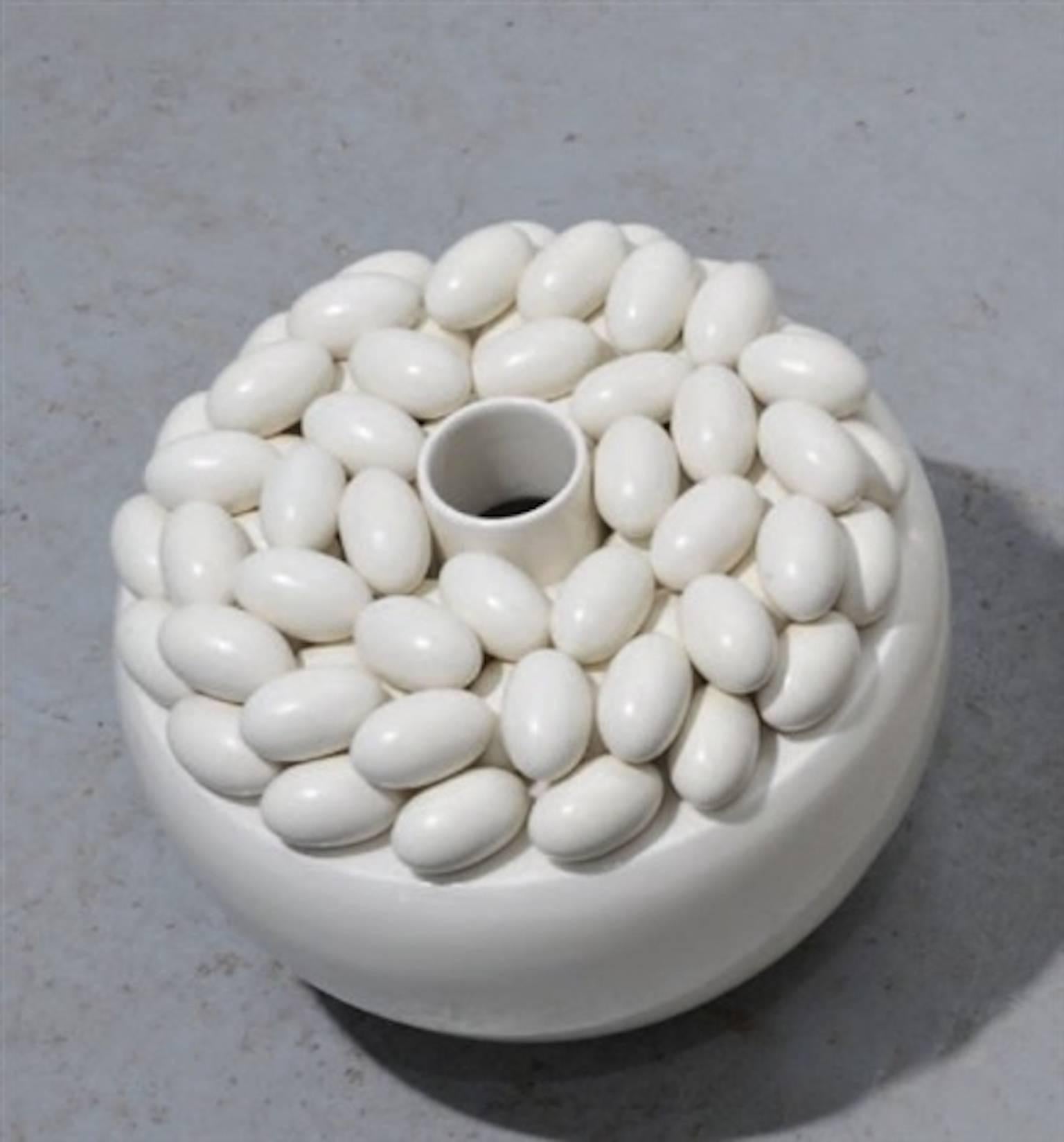 Modern Martine Bedin, Pasqua Ceramic Sculpture, Superego Editions, Italy