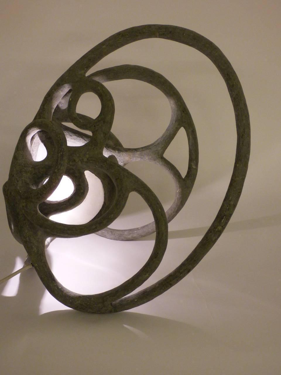 Italian Mariposa Light Sculpture by Aldo Giovannini Alias Alkreado, Italy For Sale