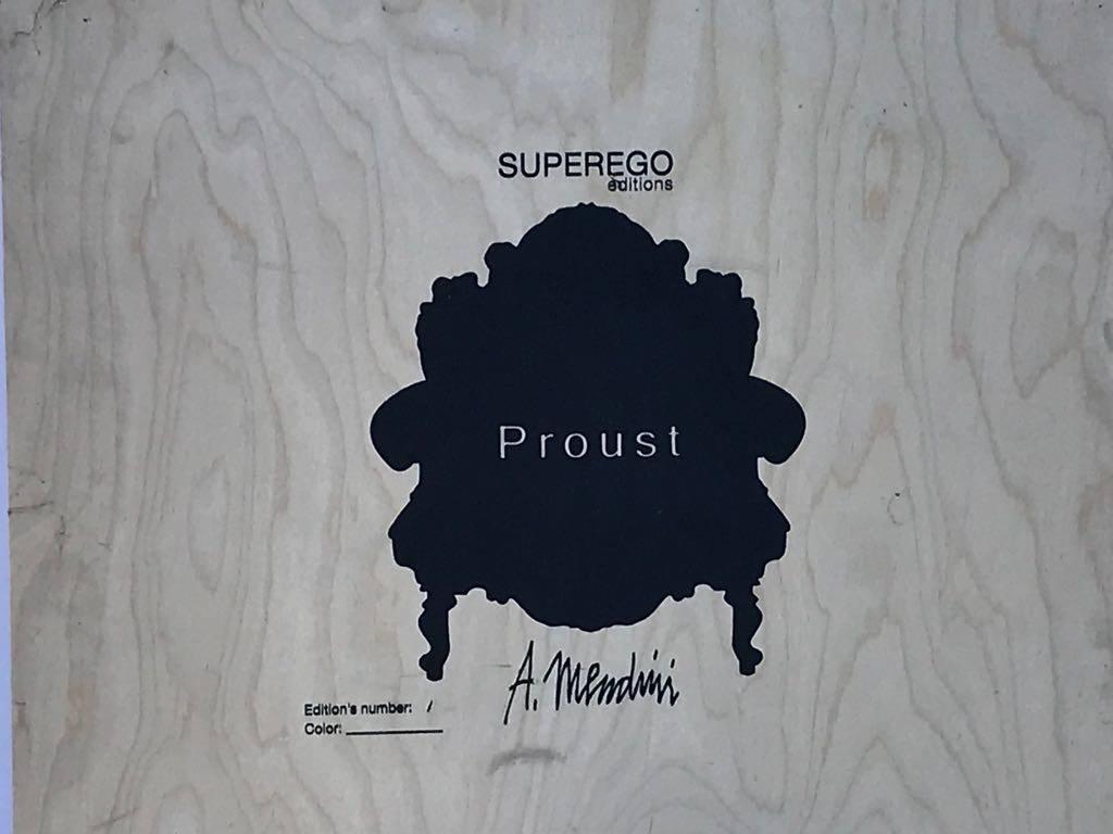 Enameled Ceramic Proust Metallic by Alessandro Mendini for Superego Editions, Italy For Sale