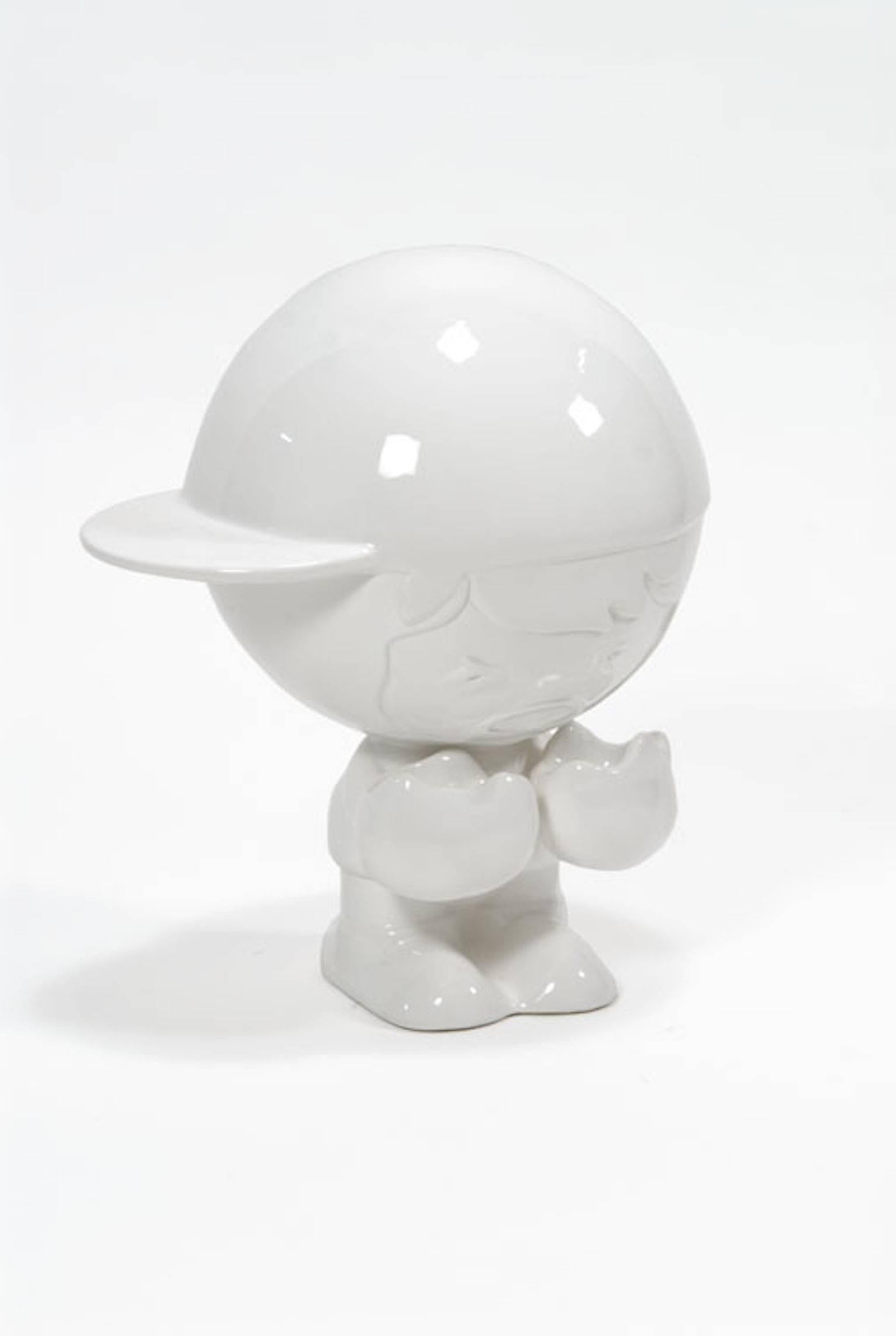 Ceramic sculptures Tvboy collection, designed by Tvboy and produced by Superego Editions. The dimensions of Nico are 15 x 23 x 23. Limited edition of 50 pieces. Signed and numbered.

Biography
Born in Palermo (Italy), “Tvboy” is the pseudonym of the