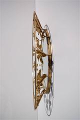 Vintage Flower Mirror, circa 1960s