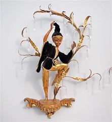 Magical wall mounted figurines, 1960s Italy