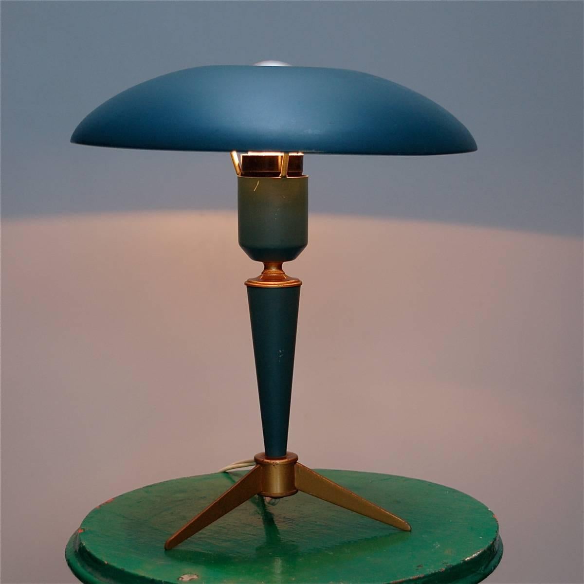 20th Century Tripod Desk Lamp by Louis Kalff for Philips, circa 1950s