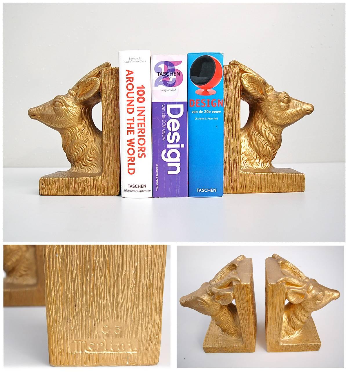 stag bookends