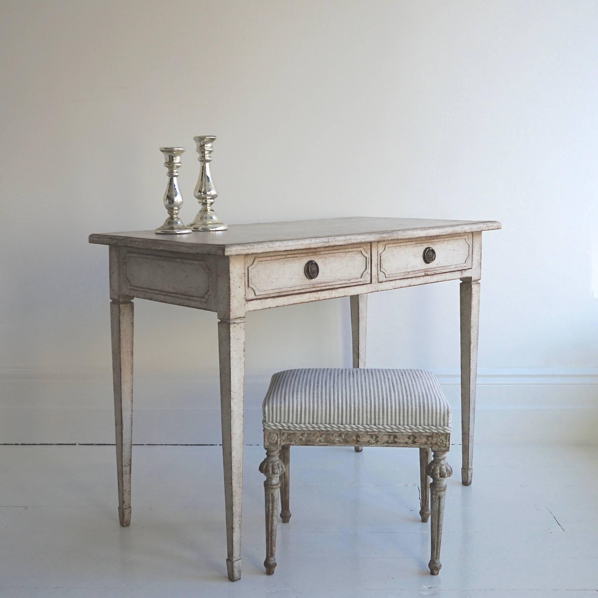19th Century Swedish Gustavian Style Desk or Side Table 2