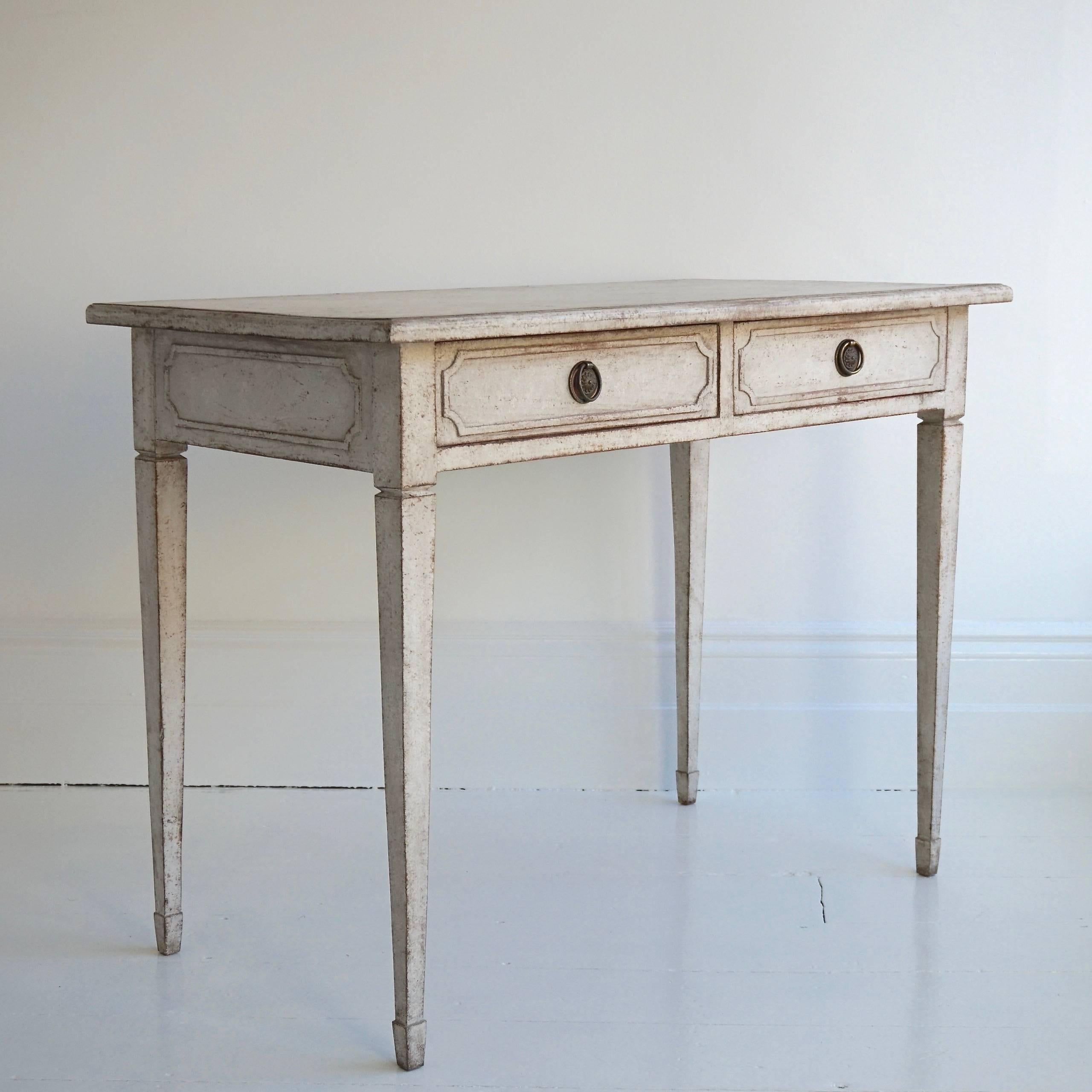 19th Century Swedish Gustavian Style Desk or Side Table 3