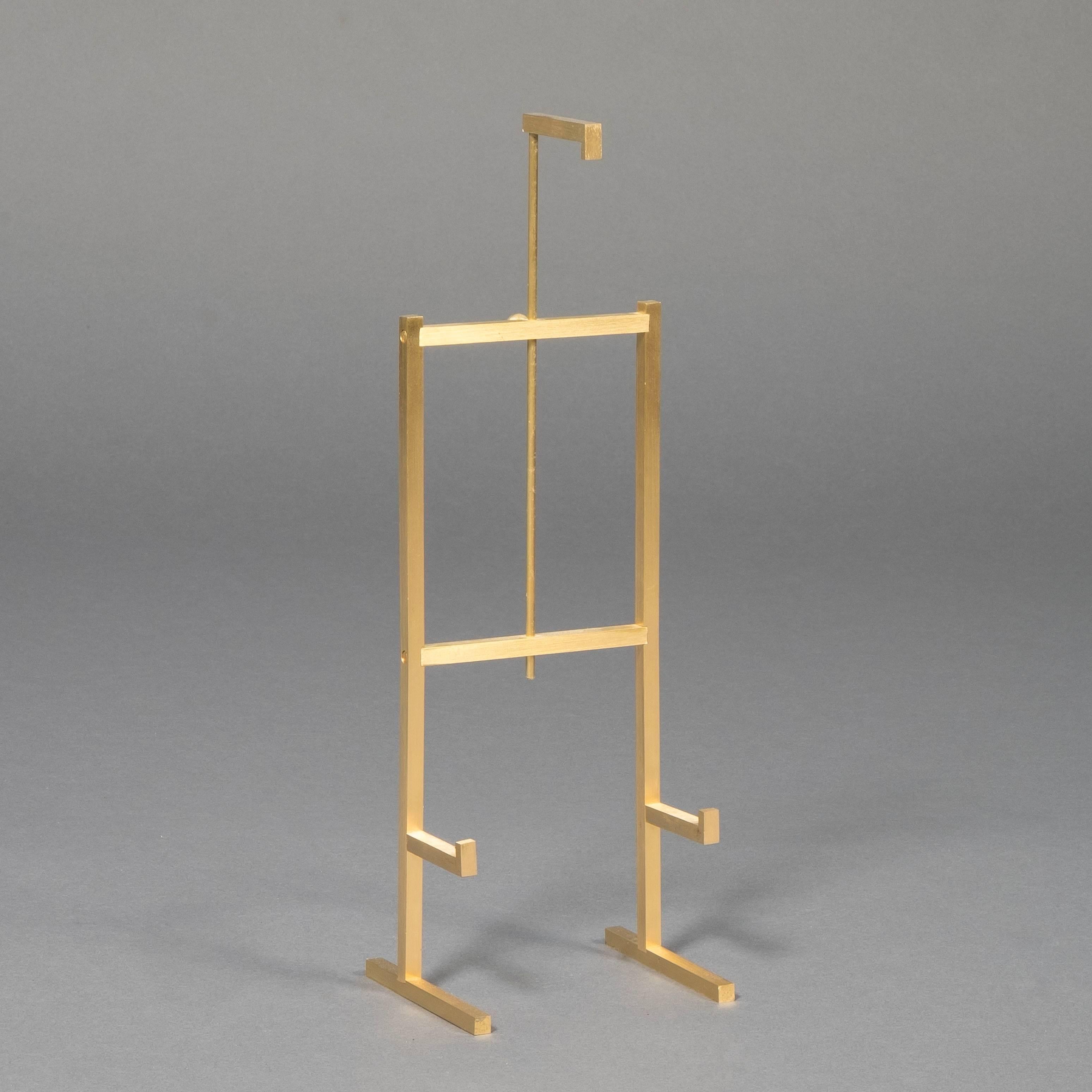 Claude de Muzac small bronze easel.