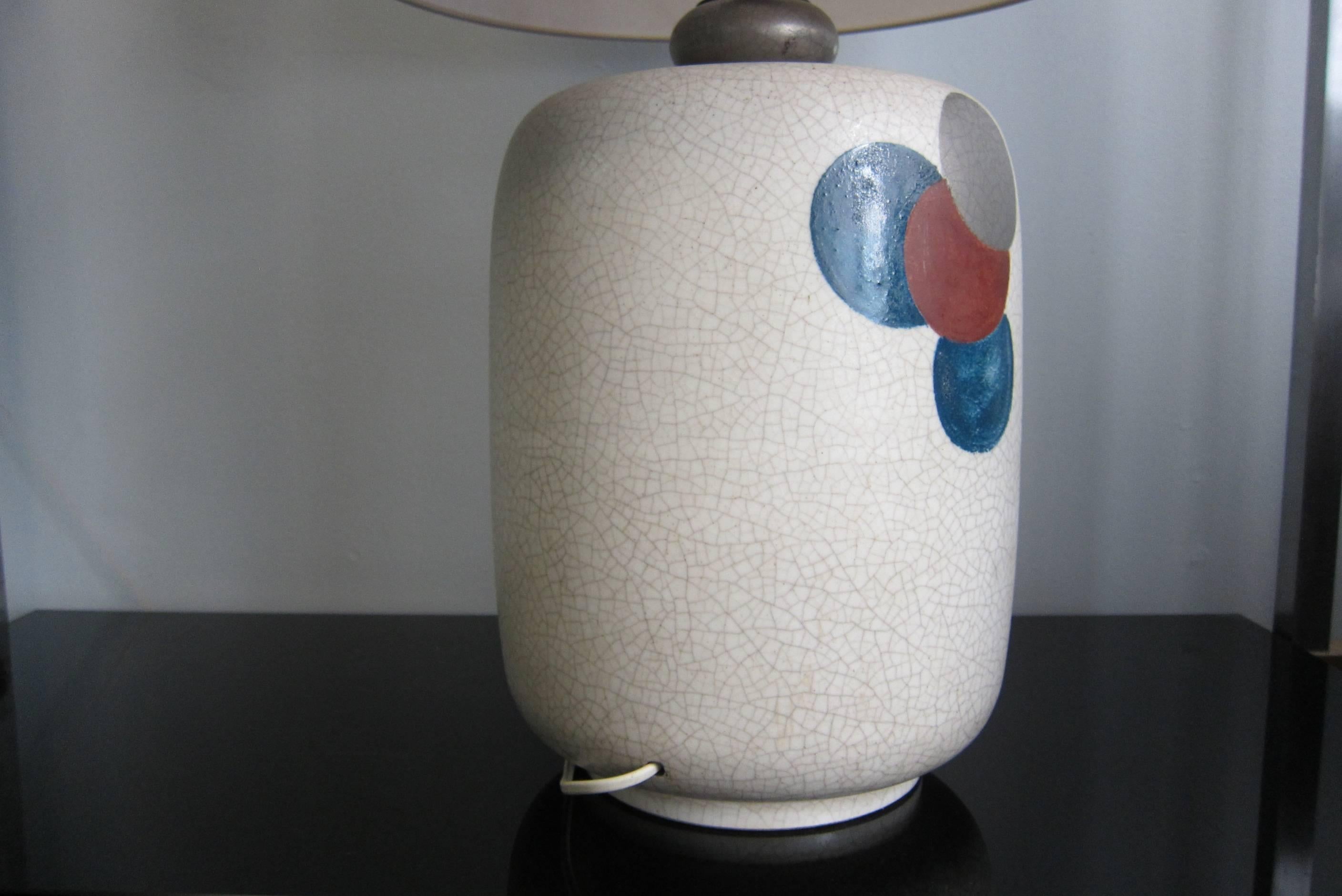 French Lamp by Claude Levy for Primavera, 1924 For Sale